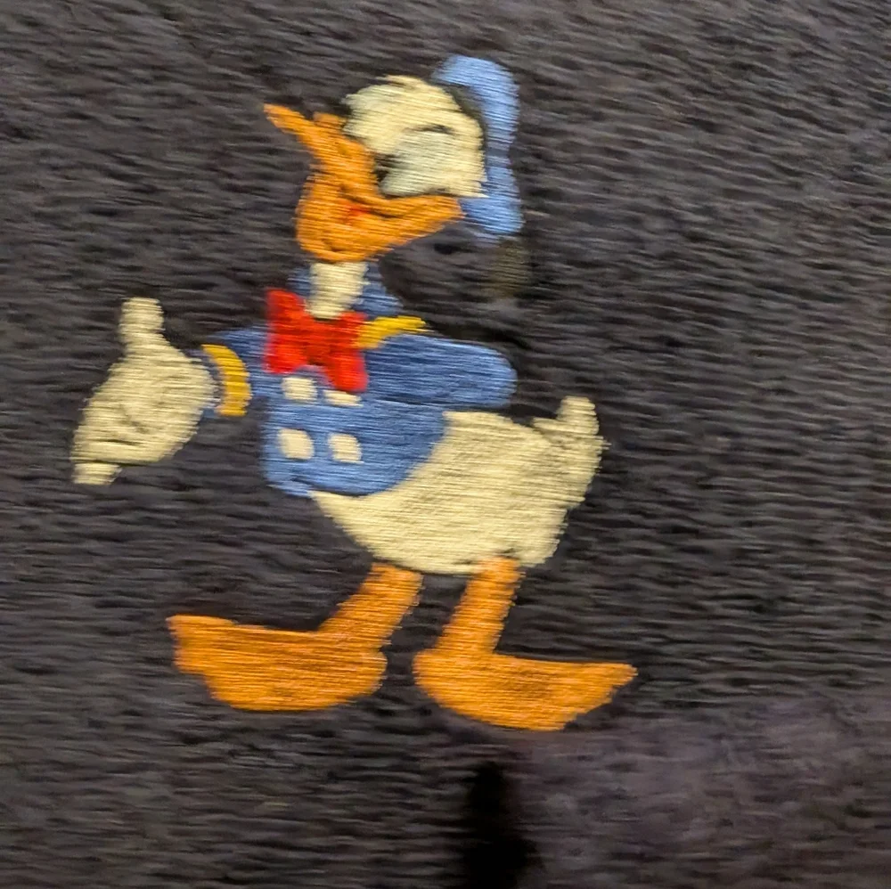 Donald Duck Embroidered Towel Set